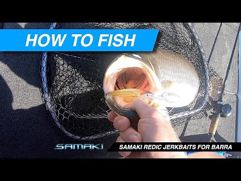 Barramundi | How to fish a Samaki Redic with Tommy Wood
