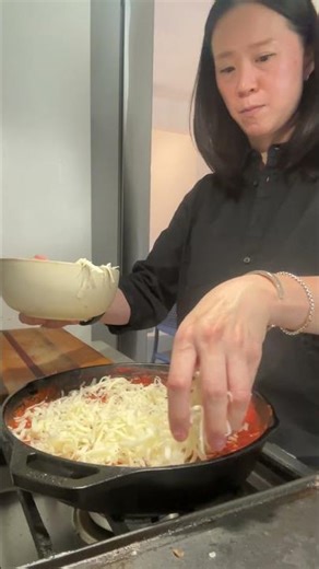 Pizza Beans (Cheesy White Bean Tomato Bake)