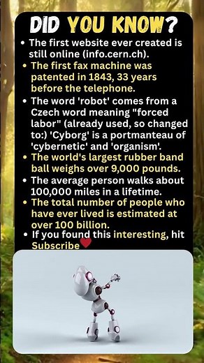 🌐 The First Website Is STILL Online & 9,000 lb Rubber Band Ball?! Crazy Tech Facts!