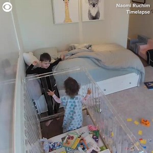 244K views · 1.6K reactions | THE GREAT ESCAPE: A baby monitor caught video of the moment CBS News' Naomi Ruchim's 4-year-old helped his little sister escape from her crib for the first time! It shows Max pulling the crib away from the mattress, creating a space to allow 2-year-old Bella to sneak under. The siblings did a little celebration dance! Ruchim said letting the two kids share a room was the best decision she's ever made... until the great escape! | WCAX-TV | Facebook