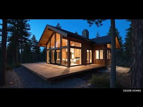 Which Hidden Forest Home Would You Choose? 😳🌲✨ | Cinematic Nature House Tour