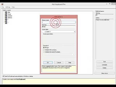 Descargar e Instalar Hot Keyboard y Crear Macros para el Samp