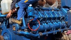 河柴曼海姆620v12柴油机，河柴重工
