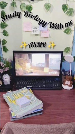 Study With Me ASMR 📚✨ | No Talking | Calm Study Vibes