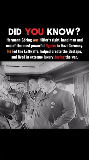 The Rise and Fall of Hermann Göring #shorts