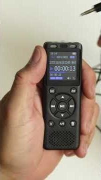 64GB Digital Voice Recorder with Playback
