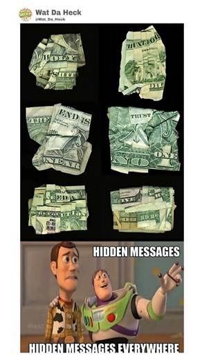 They’ve been hiding messages in plain sight... 💸🤫 #Shorts #nostalgia