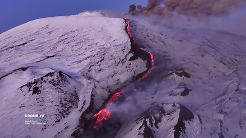Lava & Landscapes: Aerial view of Earth's Volcanoes, Part 6