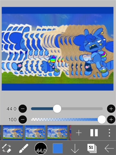 Looping Rooms Animation Meme Tutorial using ibispaint