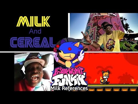 [OUTDATED] Milk - References Replaced With Their Original Songs! | Friday Night Funkin' Sunky.MPEG