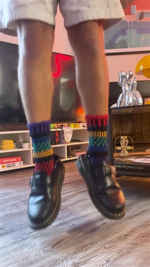 🌈 Life’s too short for matching socks. Slip into something uniquely YOU — colorful, mismatched, sustainably made. Every pair gives back 🌍 Made in the USA 🇺🇸 Grab your pair today → | Solmate