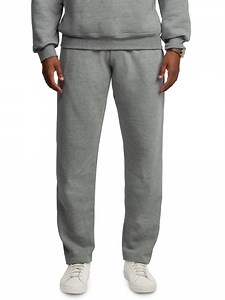 Fruit of the Loom Men's EverSoft Fleece Open Bottom Sweatpants, Sizes S-2XL