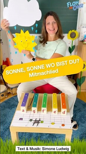 SONNE ☀️ WO BIST DU? | MITMACHLIED für KIDS 😎 #flohimohrtv