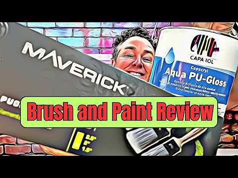 Game-Changing Brushes? Testing Maverick Series S & Caparol PU Gloss!