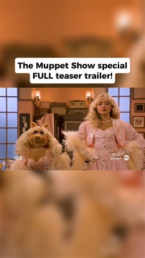 Drew Smith on Instagram: "The Muppet Show | Official Teaser | Disney+ The Muppet Show” returns Feb. 4 for a triumphant special event on Disney+ and ABC. It's The Muppet Show! Kermit, Miss Piggy and the beloved Muppet gang are back with a brand-new special event. Music, comedy, and a whole lot of chaos is bound to ensue when The Muppets once again take the stage of the original Muppet Theatre with their very special guest, Sabrina Carpenter! #TheMuppets #TheMuppetShow #KermittheFrog #MissPiggy #S