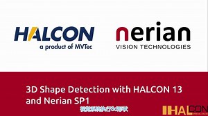 halcon 3D形状检测 1P