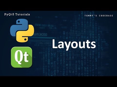 PyQt5 Layouts