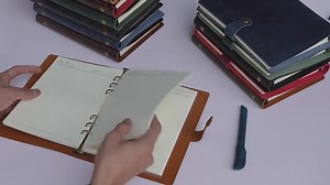 Personalized A5 Leather Refillable Planner Binder, 6 Ring Refillable,travelers Journal, Embossed Leather Binder Sketchbook, Anniversary Gift - Etsy