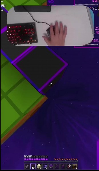 Epic Fireball Fight in Minecraft Hypixel Server