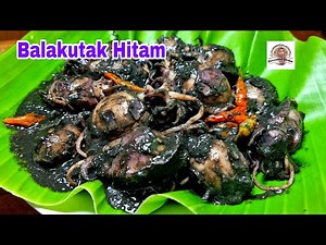 Balakutak Hitam Resep Emak. Makin Hitam Makin Nikmat.