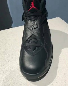 Black Air Jordan 8 OVO coming soon. Get the full look and release details here: http://bit.ly/AJ8OVOBlack | Jordan Release Dates