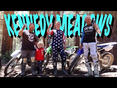 KENNEDY MEADOWS Dirt Bike Riding and Camping
