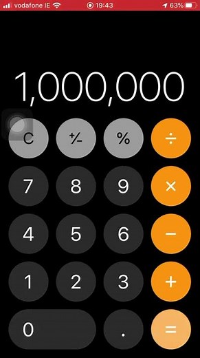 Counting to 1 million in one video