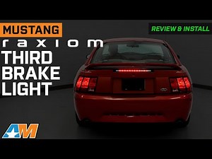 1999-2004 Mustang Raxiom Axial Series LED Third Brake Light Review & Install