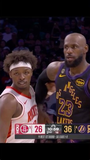 Rockets poked the bear so LeBron decided to go off 😤💪