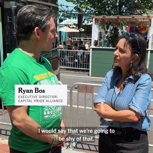 Saturday’s WorldPride parade was part of the three-week WorldPride festival, one of the biggest celebrations for the LGBTQ community in the world. Amid the joy and celebration, there was an undercurrent of anger and worry. https://nyti.ms/448lmm4 | The New York Times