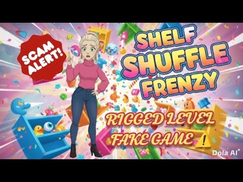❌ Shelf Shuffle Frenzy SCAM: The Rigged Level 3 & "Indexentica" Code Exposed! ⚠️