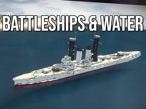 Space Engineers - Real Water & Battleships Awesome Mod's