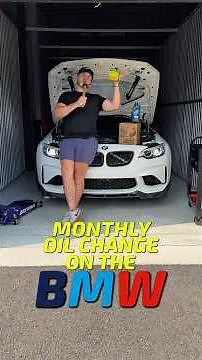 DIY Monthly BMW Oil Change 🏎️💨