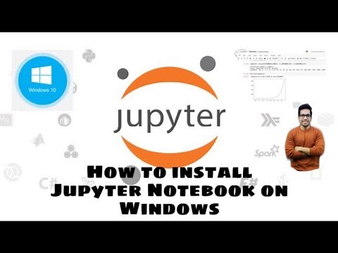 How to install Jupyter notebook in windows 10 | How to install Python on windows
