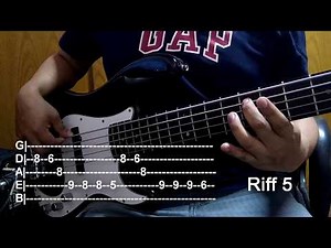 Majesty - Delirious? | Tutorial Part 1 (Estrofas y Precoros) | Bass Lesson w/TABS