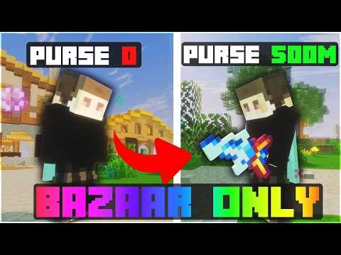 I bazaar flipped From Nothing to a Hyperion in 7 Days | Hypixel Skyblock