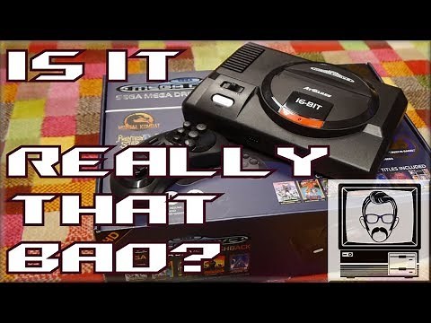 AT Games Sega Genesis/Mega Drive Flashback HD | Nostalgia Nerd