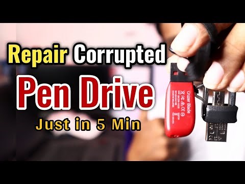 How to Repair Corrupted Pen Drive or Memory Card | Corrupted MemoryCard या Pendrive को ऐसे ठीक करें