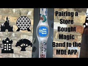 Pairing a Magic Band to the Disney APP