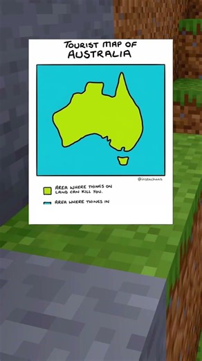 The Real Tourist Map of Australia 🇦🇺 | Danger Everywhere! #australia #dangerous