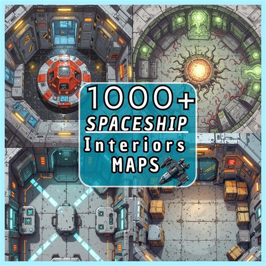 1000 STARSHIP MAPS, Spaceship Interior Battlemaps, Scifi RPG Maps, Alien Ships Rpg, Ttrpg Scifi Battlemaps, Futuristic Rpg Maps, - Etsy UK