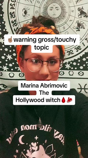 Marina Abramovic: The Hollywood Witch Unveiled