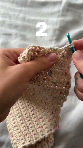 Which way do you crochet single crochets? 🧶 Choose your favourite ❤️‍🔥 #handmade #knitting