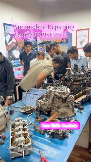 Automobile Training Institute- They don’t teach this in school. Watch how real mechanics train to master the game. From zero to expert — this is how you build skill that pays. Miss this, and you’re missing out. A 18 Sector 6 Noida 9319887724 #CarRepair #MechanicTraining #LearnMechanic #AutoSkills #GarageHacks #WrenchGame #AutoTech #MechanicMindset #FixItRight #CarUpgrade #DIYMechanic #EngineFix #WrenchLife #SkillThatPays #HandsOnTraining #GearheadLife #MechanicSchool #AutoWorkshop #DailyReels #v