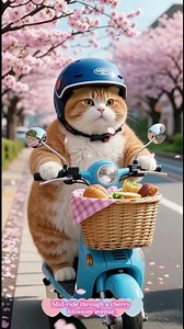 A Purr-fect Spring Day with an AI Cat! 🌸🐱 (Full Adventure)