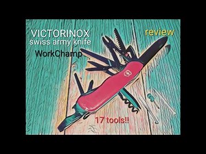 VICTORINOX SAK WorkChamp Review (2022) -Great Everyday Carry