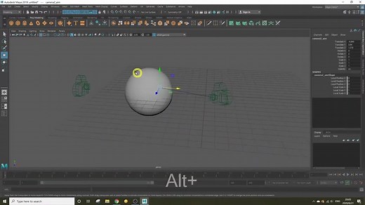 Maya从入门到精通--21 动画基础 2--摄像机动画及拍屏