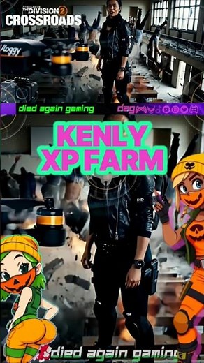 UNLOCKED Kenly College XP Farm Guide for Division 2! ‪@DiedAgainGaming‬ #division2