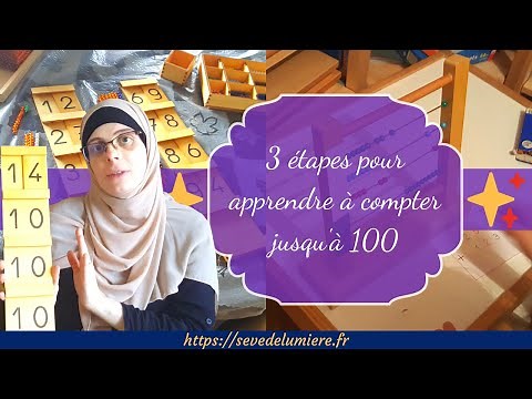 🧮 3 étapes pour apprendre à compter jusqu'à 100 avec Montessori en maternelle