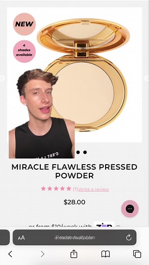 MCO Beauty Miracle Flawless Pressed Powder Review